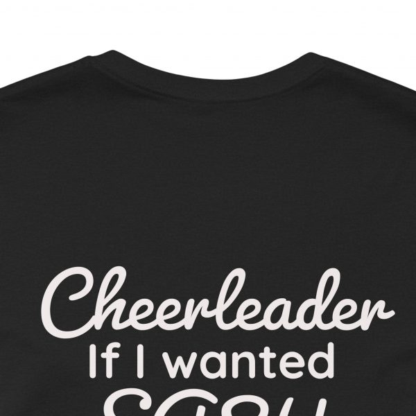 Cheerleader easy Football, Unisex Jersey Short Sleeve Tee - Image 8