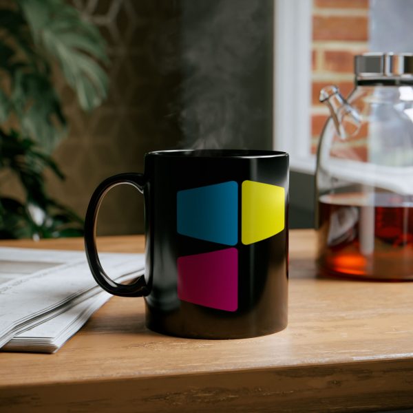 Custom Design, 11oz Black Mug, Dual Side - Image 6