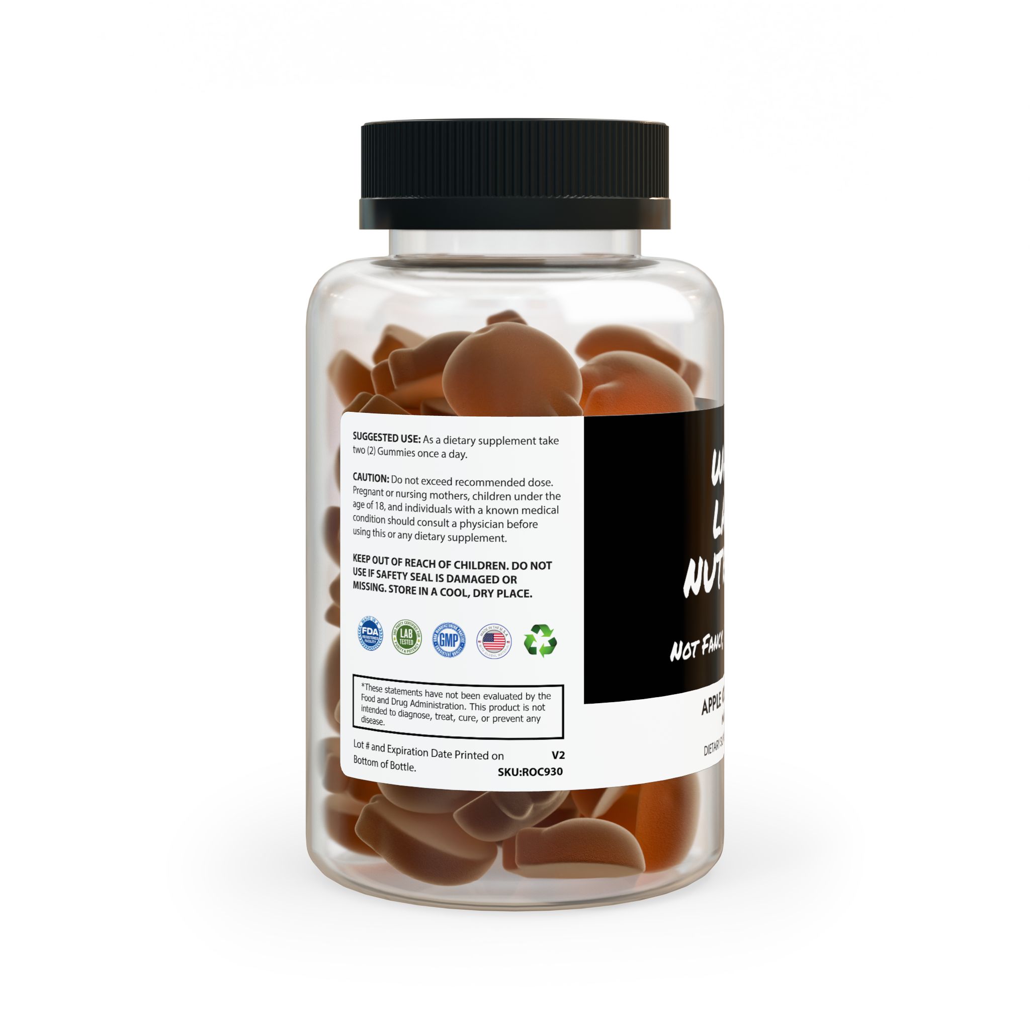Apple Cider Vinegar Gummies (60 Gummies) - Image 2