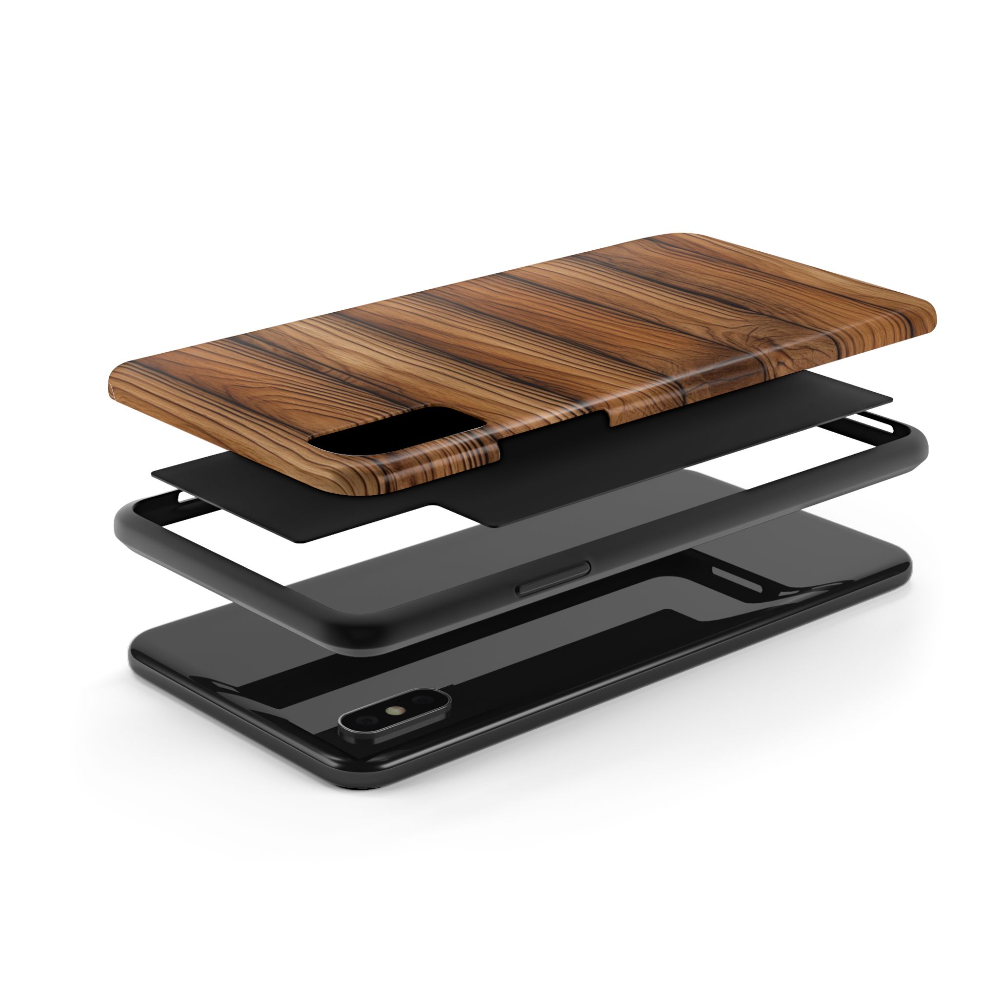 Iphone, Tough Phone Cases, Case-Mate, wood plank 7 - Image 4