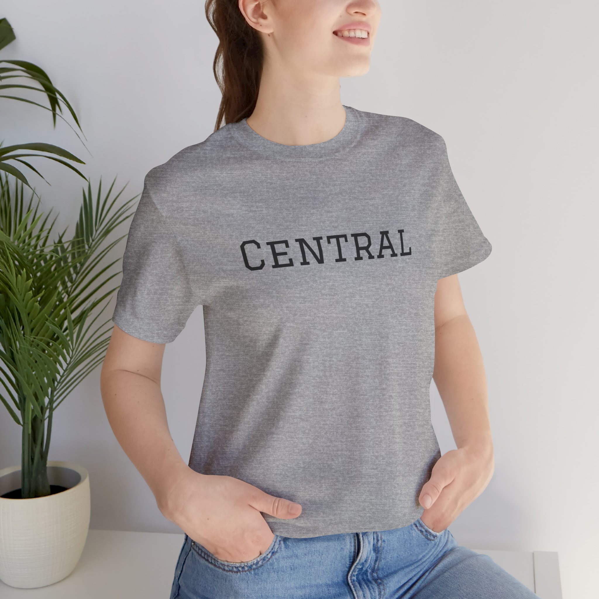 Central Unisex Jersey Short Sleeve Tee - Image 3
