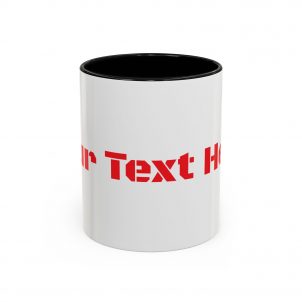 Custom Design Accent Coffee Mug, 11oz