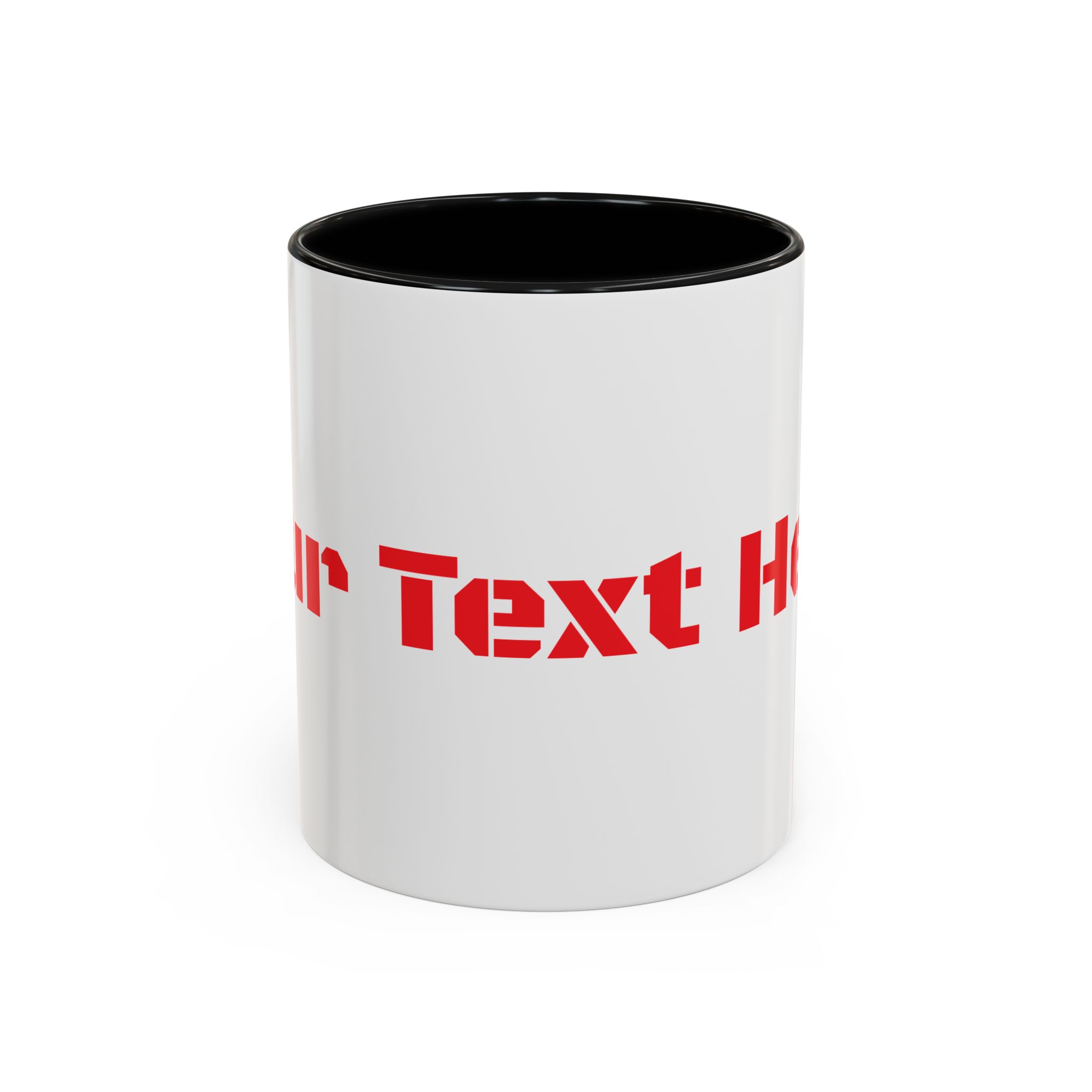 Custom Design Accent Coffee Mug, 11oz