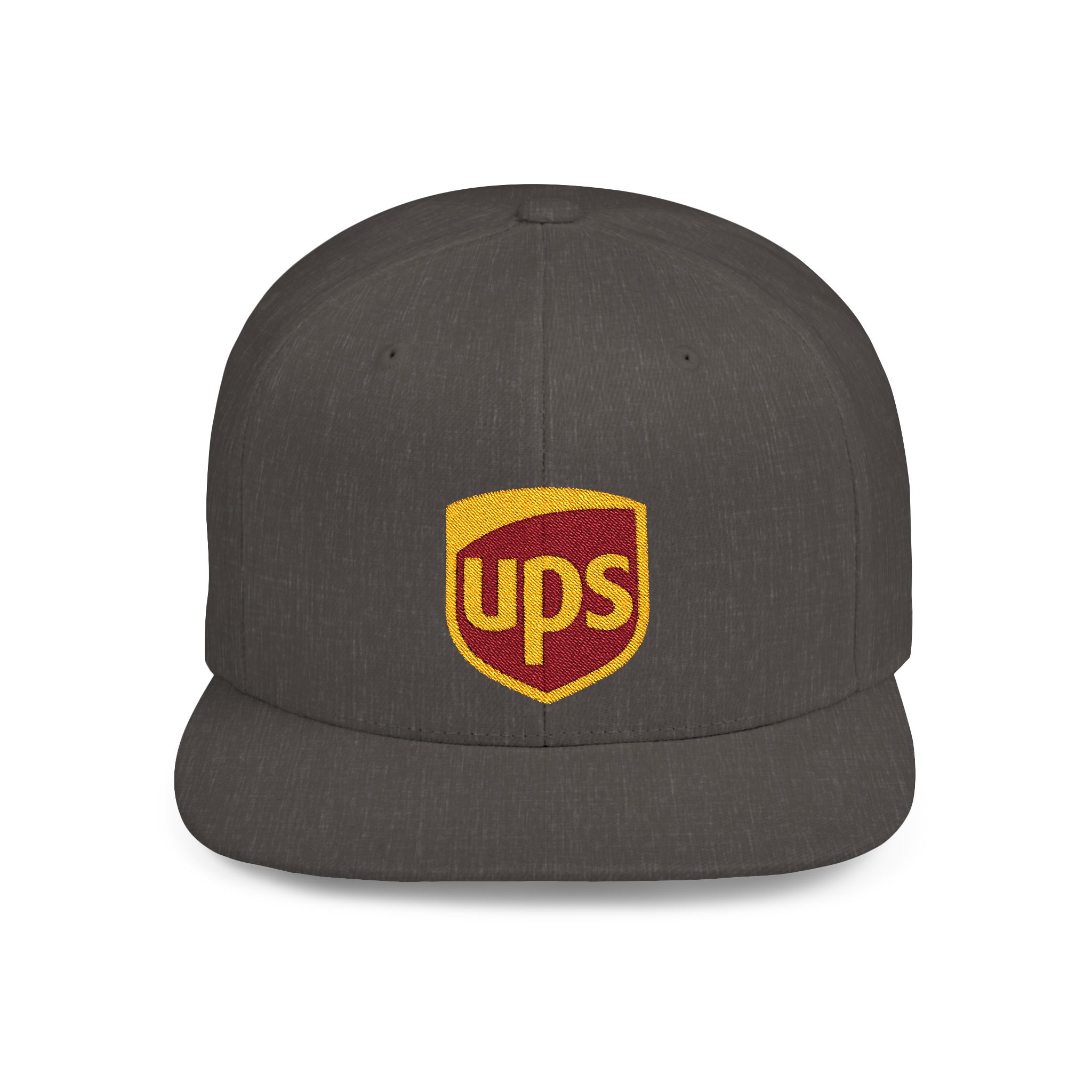 Branded, Embroidered, Flat Bill Snapback - Image 4