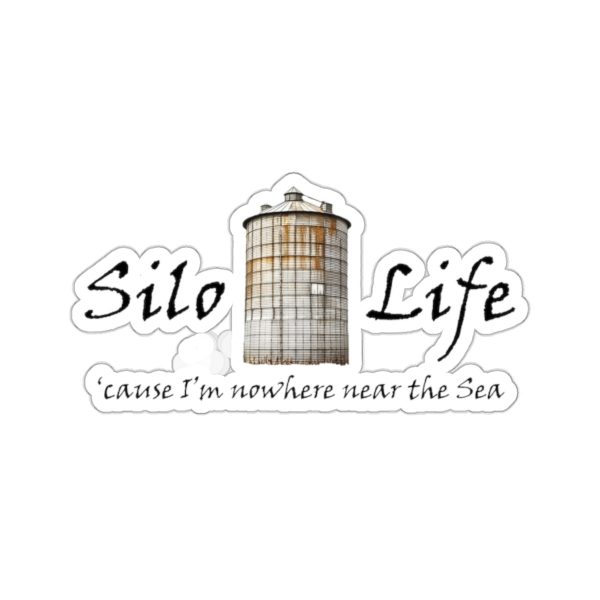 Silo Life, silo, Kiss-Cut Sticker - Image 4