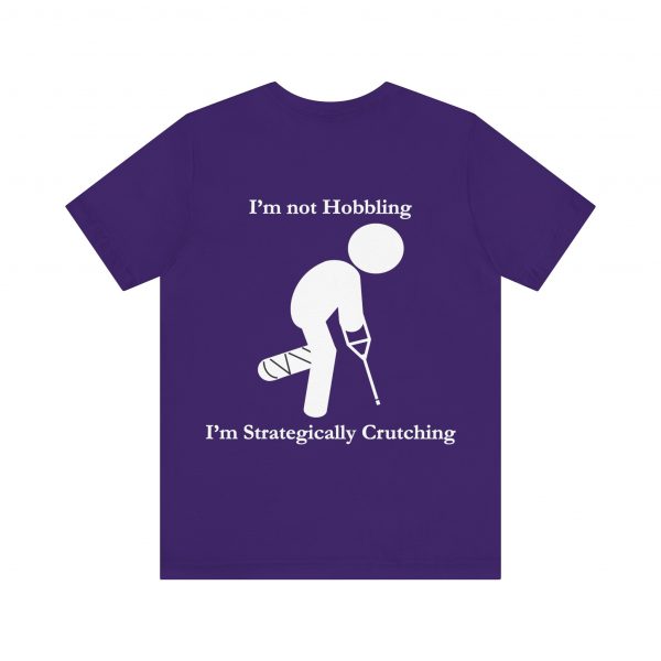 Belle+Canvas, Alt Colors, Backside, Unisex Jersey Short Sleeve Tee, Alt Colors, Strategically Crutching - Image 9