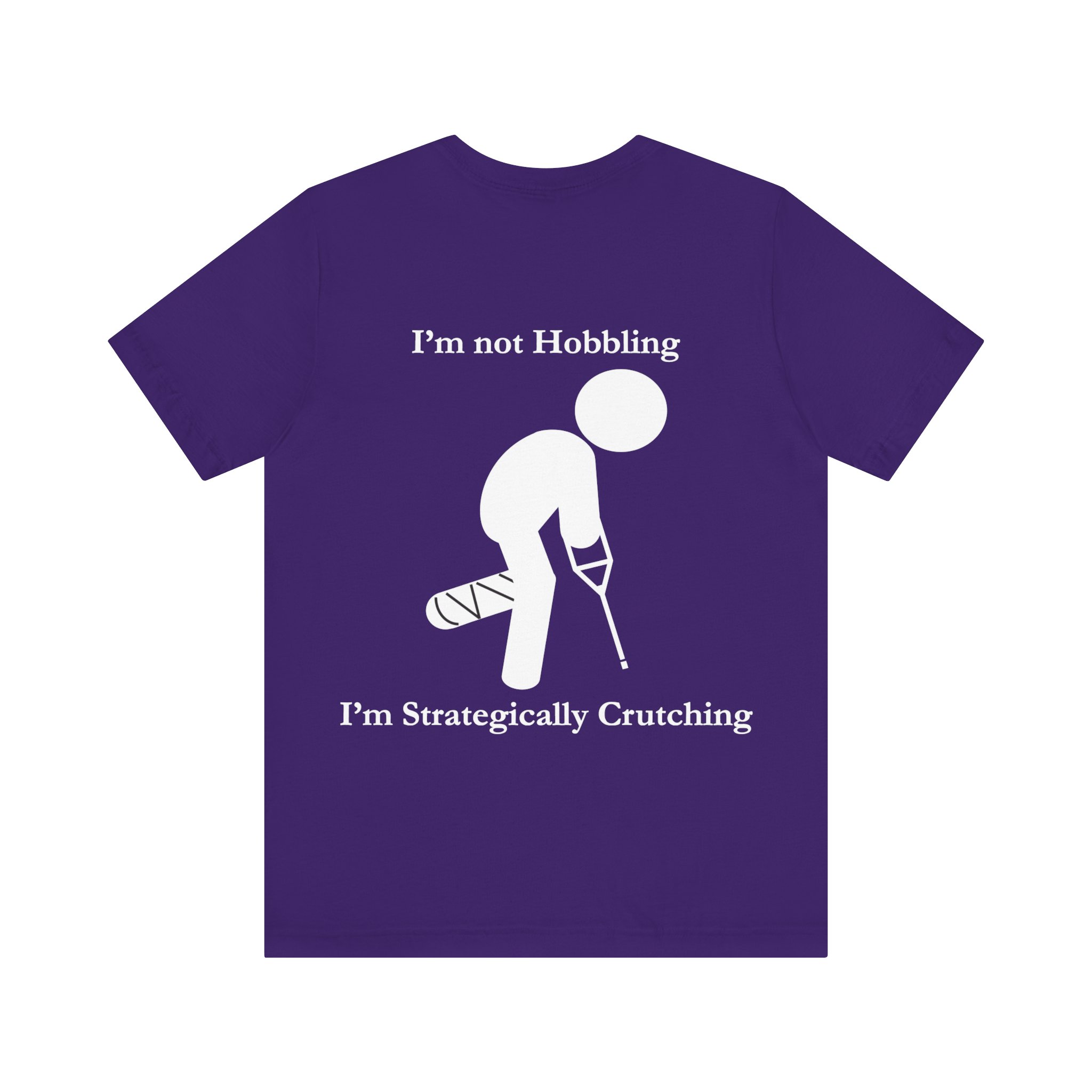 Belle+Canvas, Alt Colors, Backside, Unisex Jersey Short Sleeve Tee, Alt Colors, Strategically Crutching - Image 9