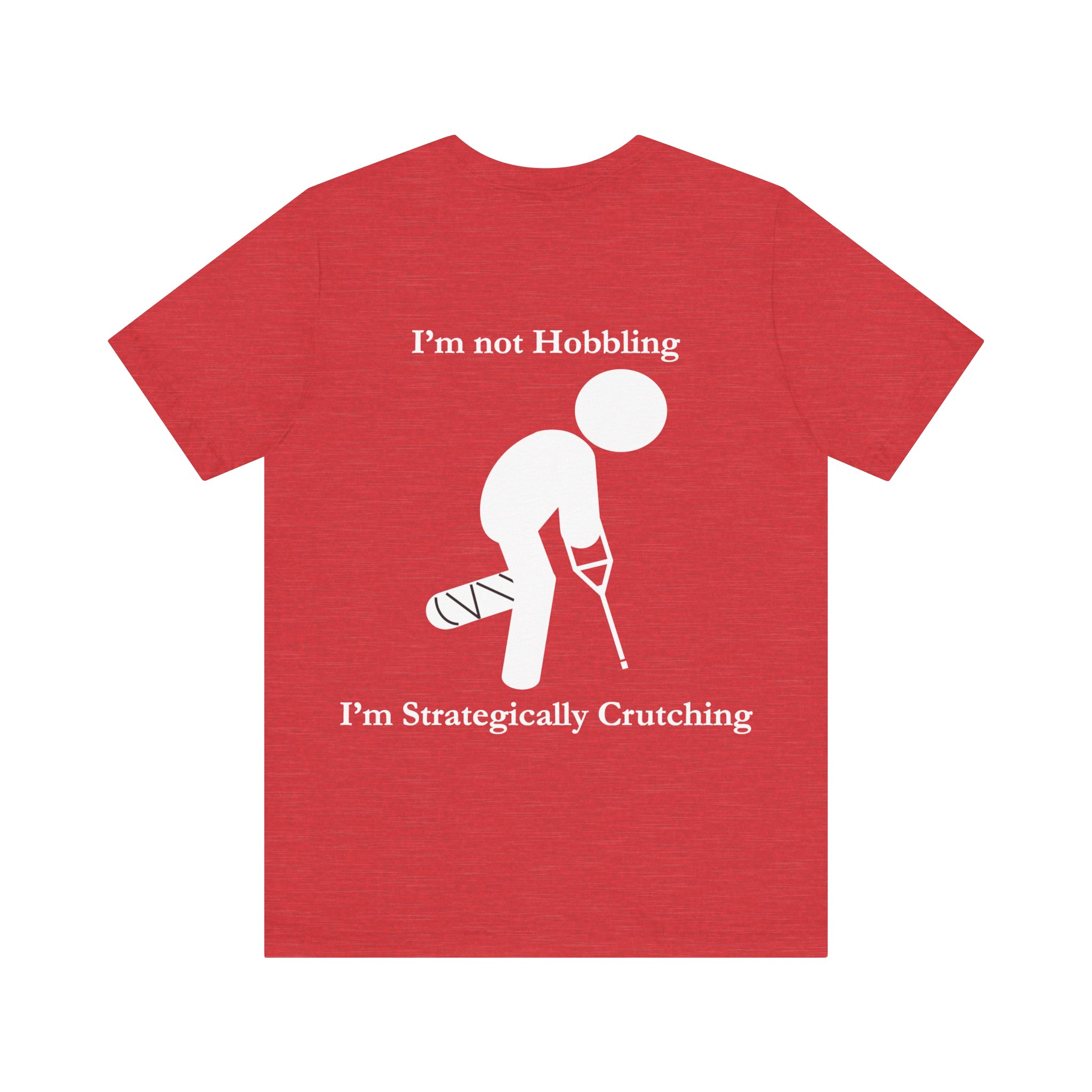 Belle+Canvas, Alt Colors, Backside, Unisex Jersey Short Sleeve Tee, Alt Colors, Strategically Crutching - Image 4