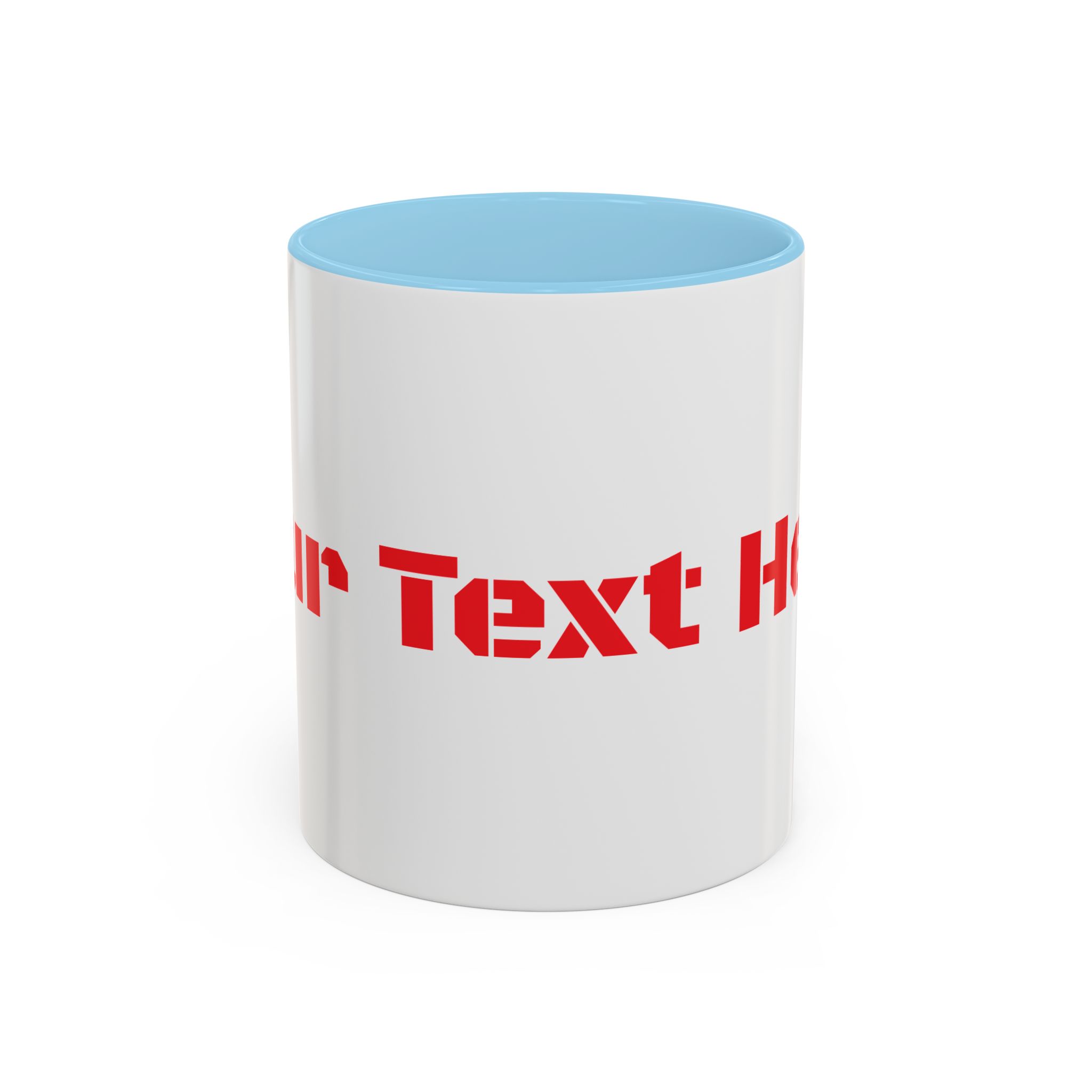 Custom Design Accent Coffee Mug, 11oz - Image 4