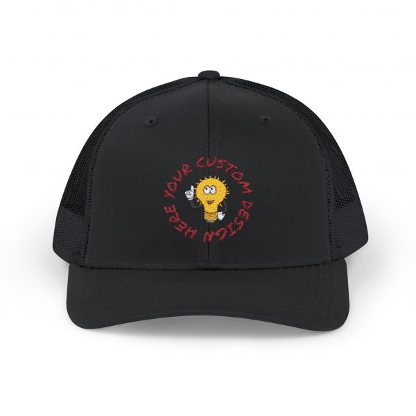 Custom Embroidery Snapback Trucker Cap