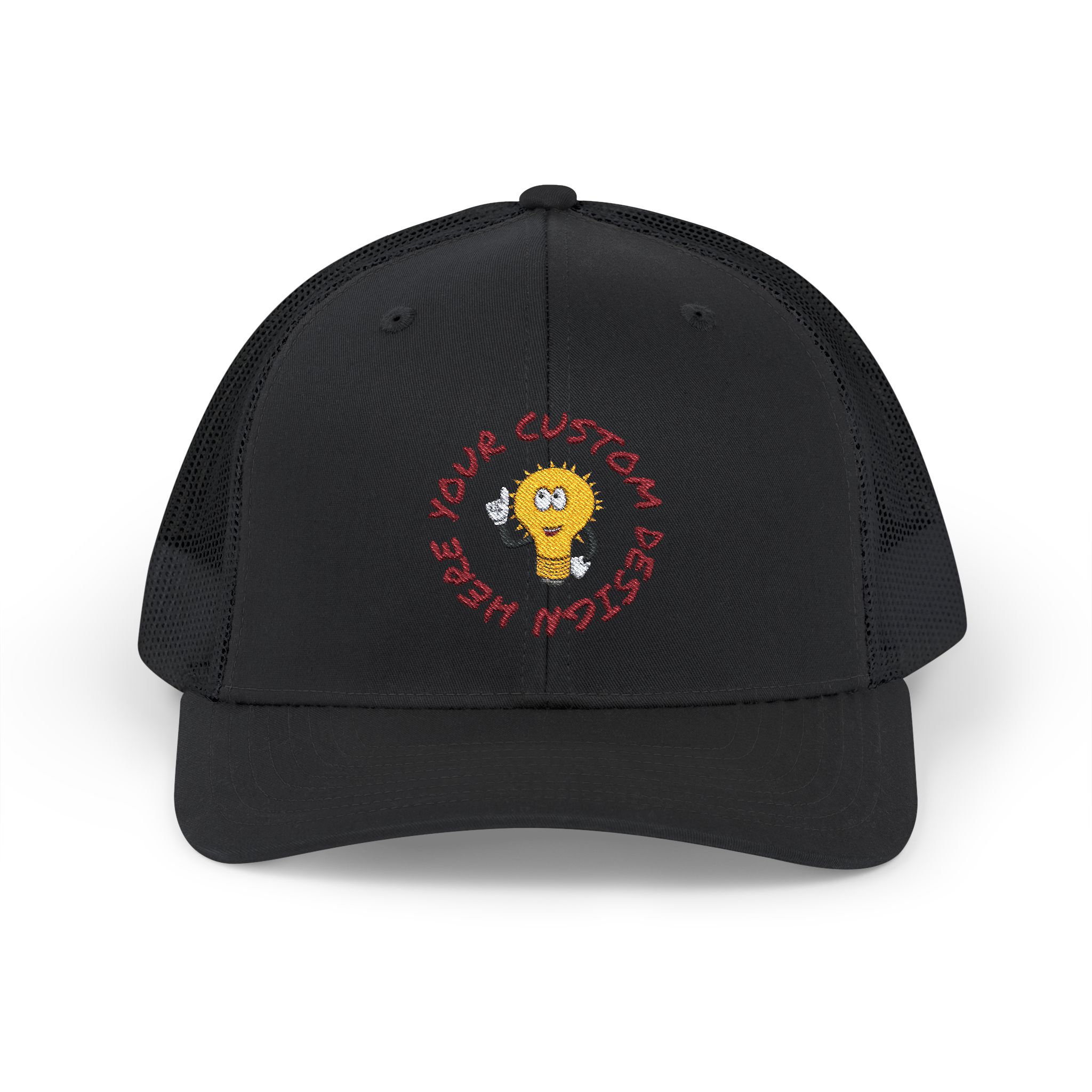 Custom Embroidery Snapback Trucker Cap