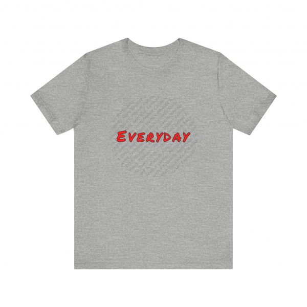 Everyday words Circle Jersey Short Sleeve Tee