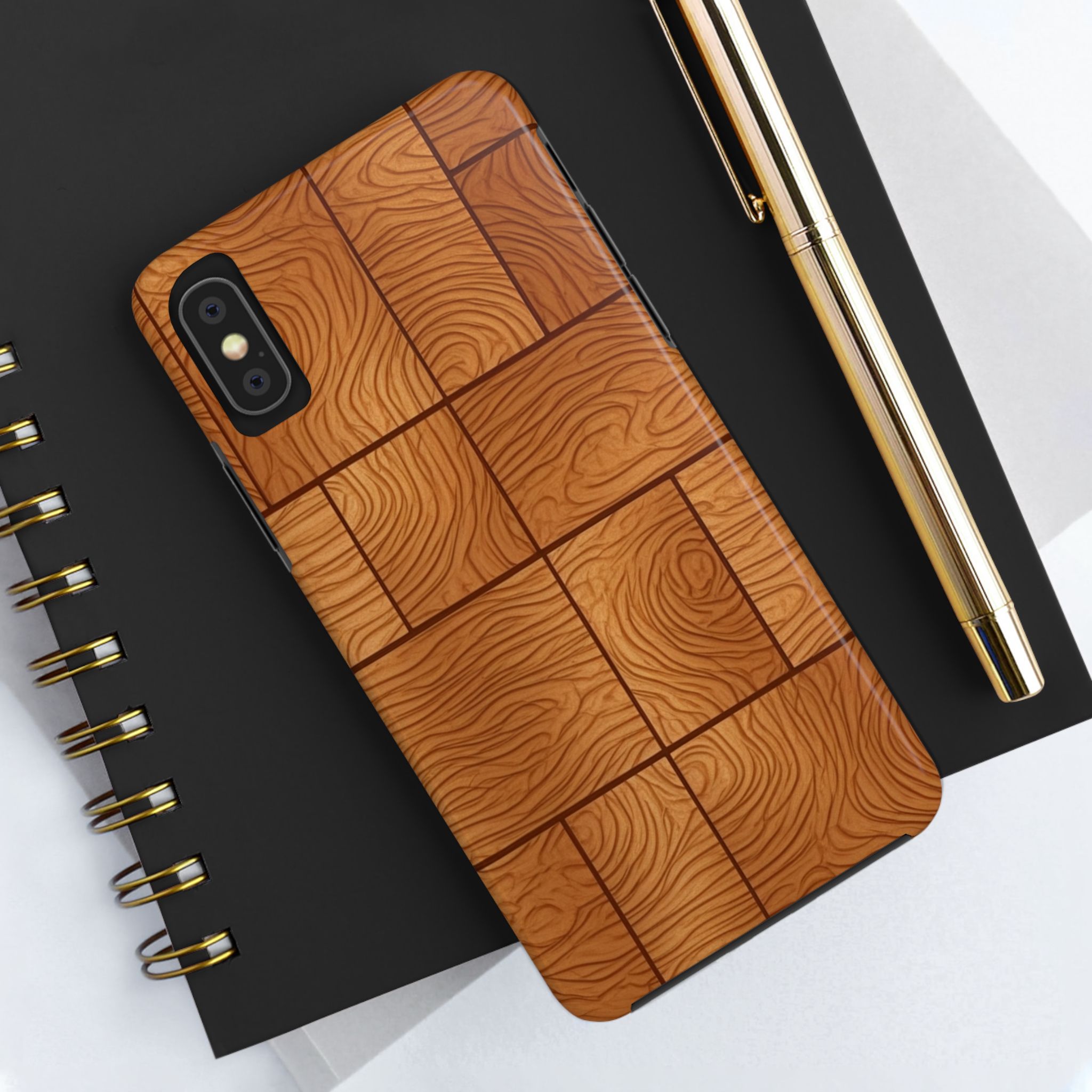 Iphone, Tough Phone Cases, Case-Mate, wood plank 5 - Image 9