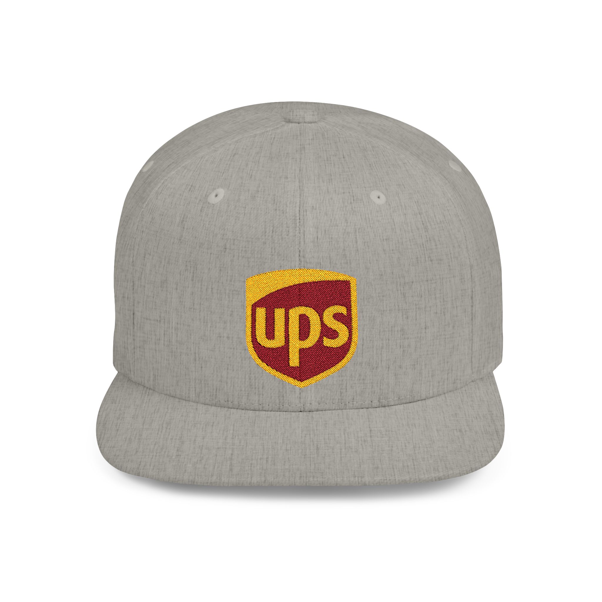 Branded, Embroidered, Flat Bill Snapback - Image 2