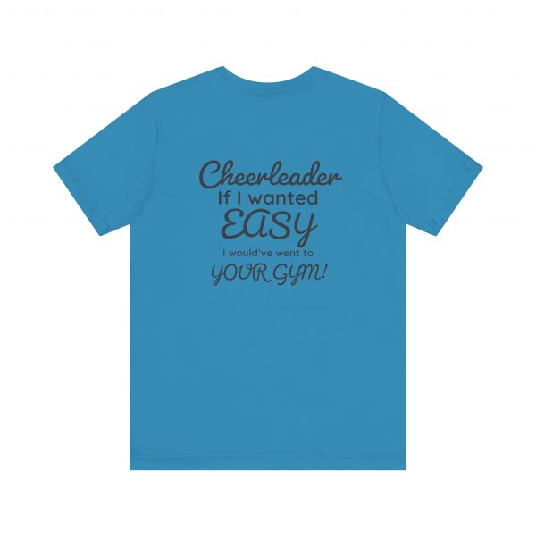 Easy Cheerleader, Unisex Jersey Short Sleeve Tee
