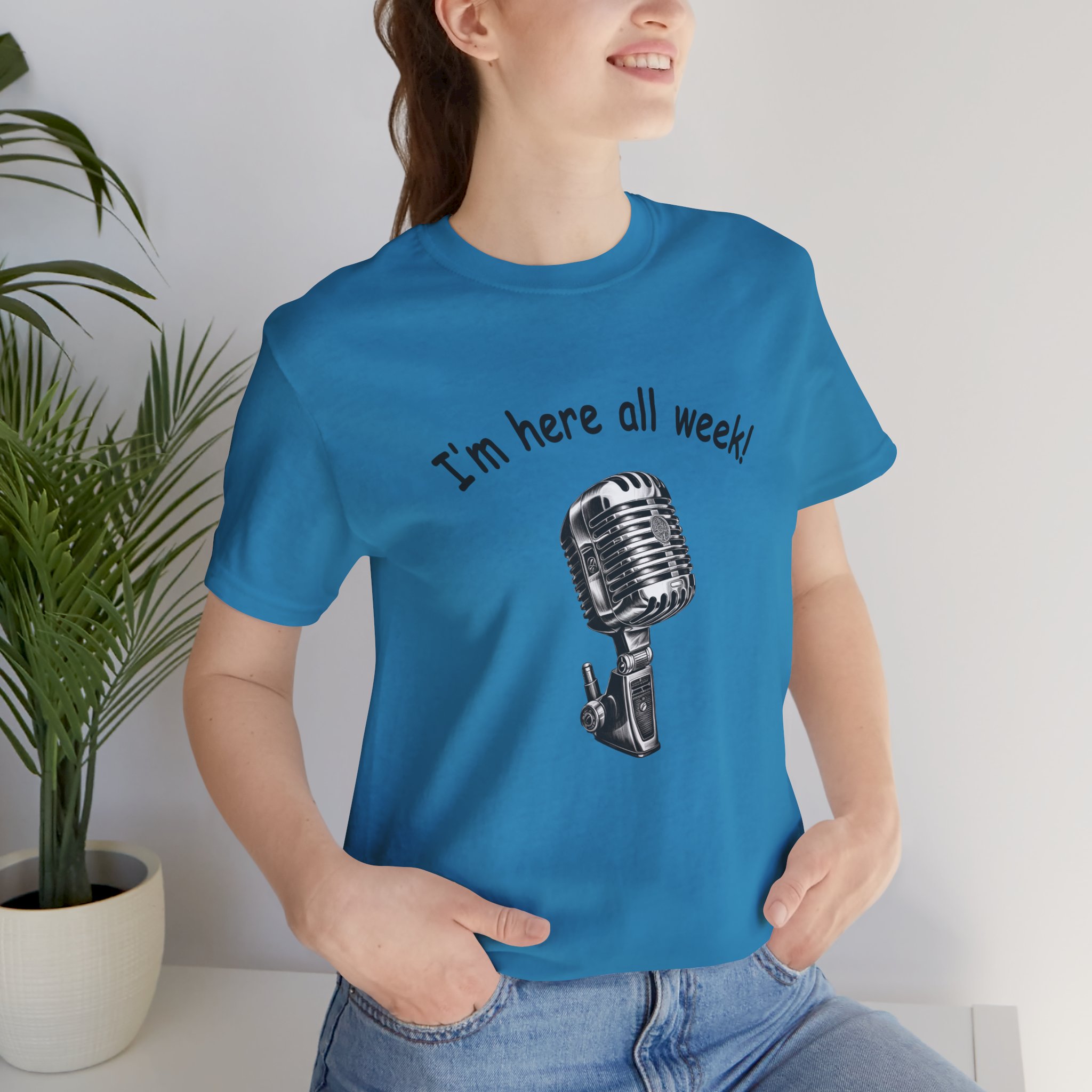 Here all week Short Sleeve Tee - Image 3