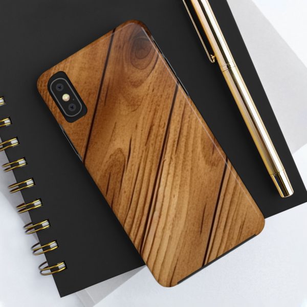 Iphone, Tough Phone Cases, Case-Mate, wood floor 1 - Image 9