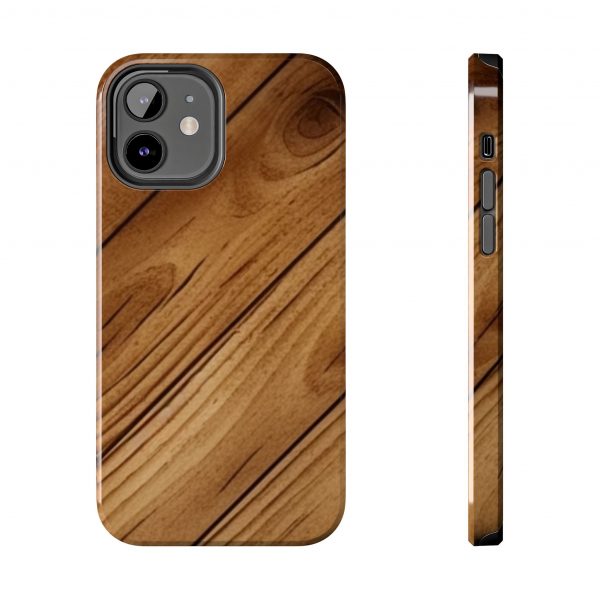 Iphone, Tough Phone Cases, Case-Mate, wood floor 1 - Image 30