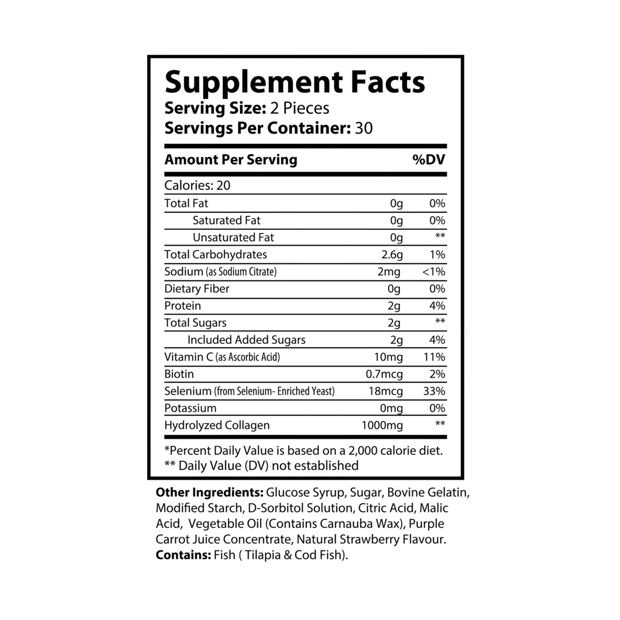 Collagen Gummies (60 Gummies) - Image 2