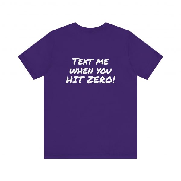 Text me, Unisex Jersey Short Sleeve Tee - Image 7