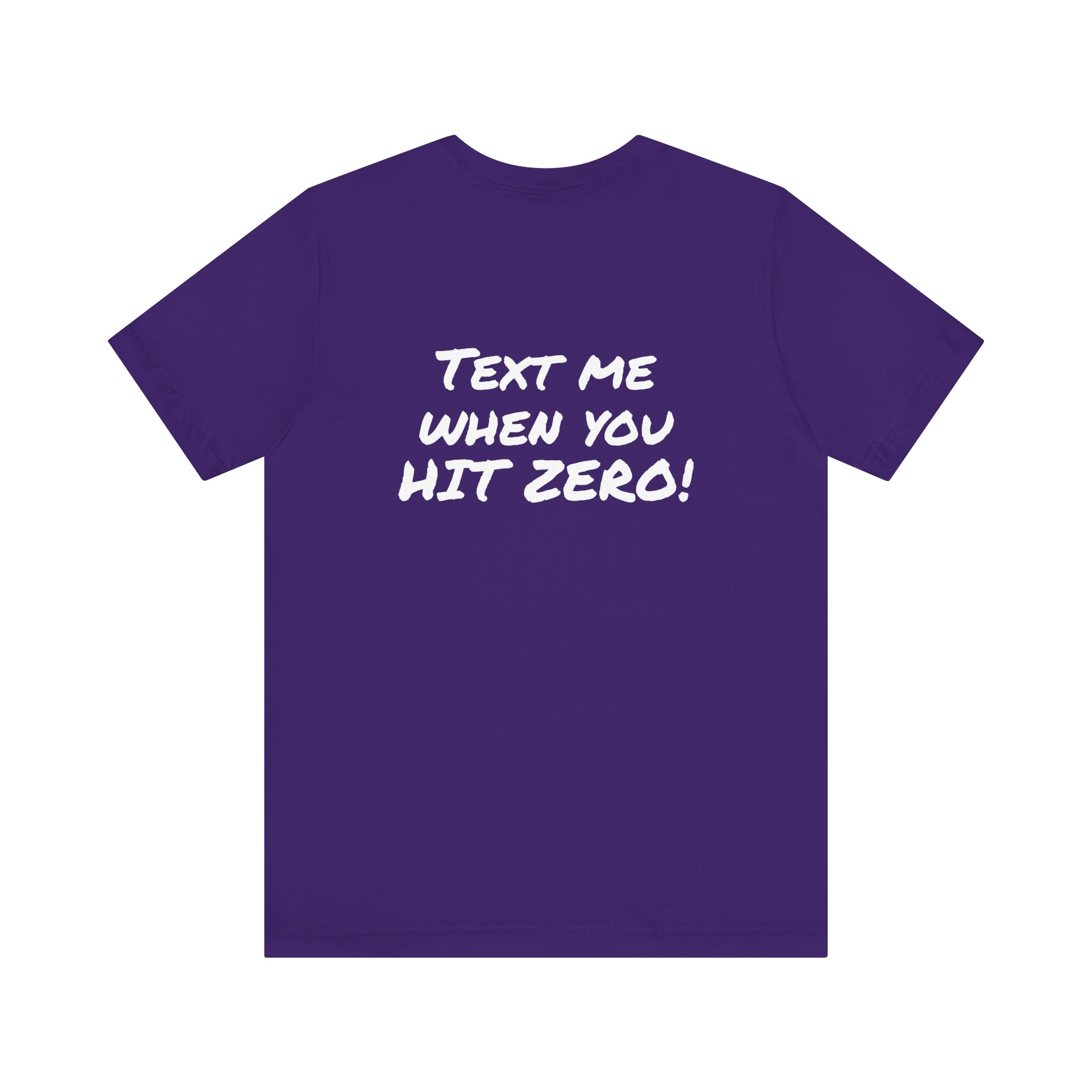 Text me, Unisex Jersey Short Sleeve Tee - Image 7