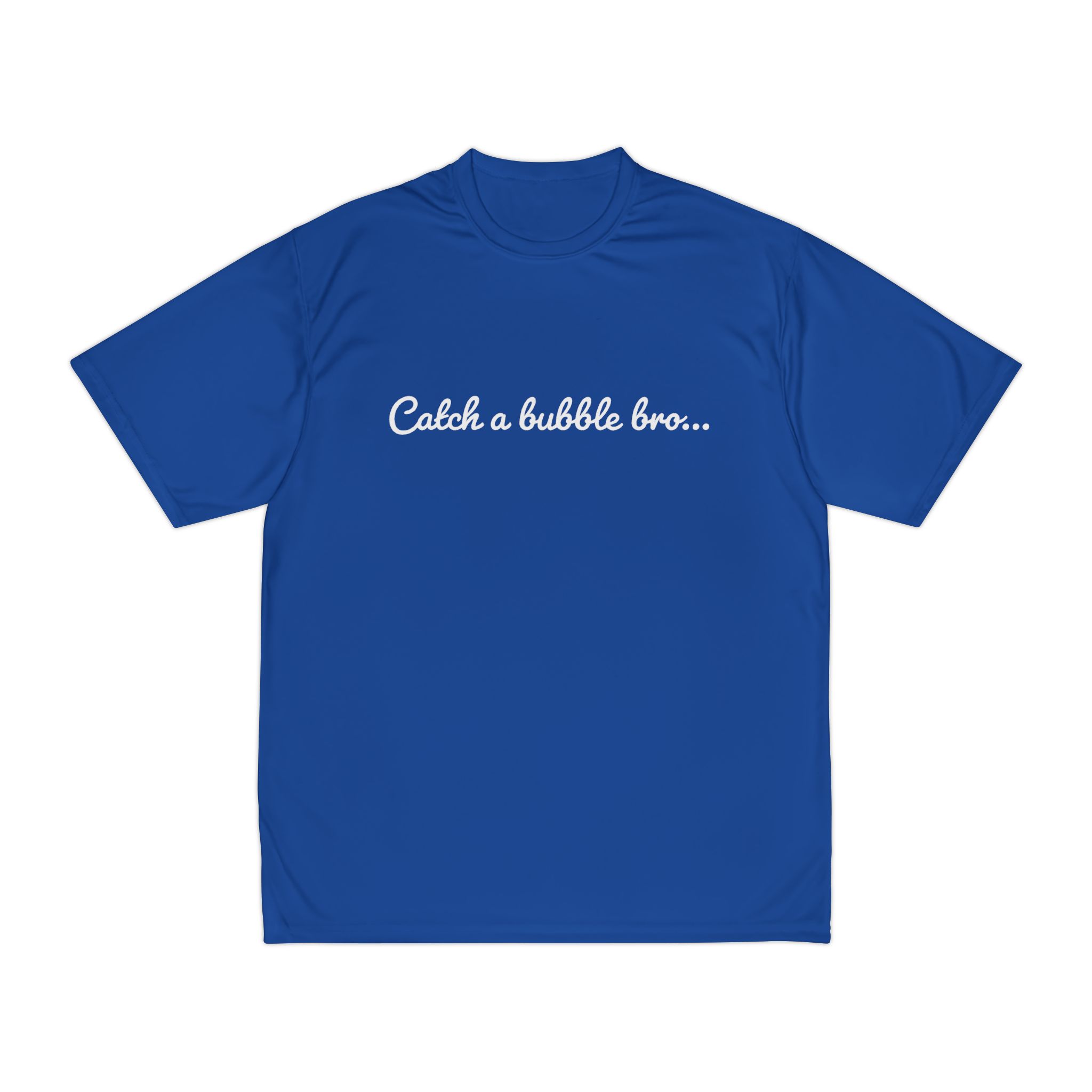 Men's Performance T-Shirt, catch a bubble - Image 5