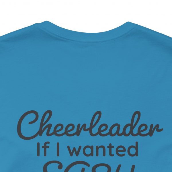 Easy Cheerleader, Unisex Jersey Short Sleeve Tee - Image 2