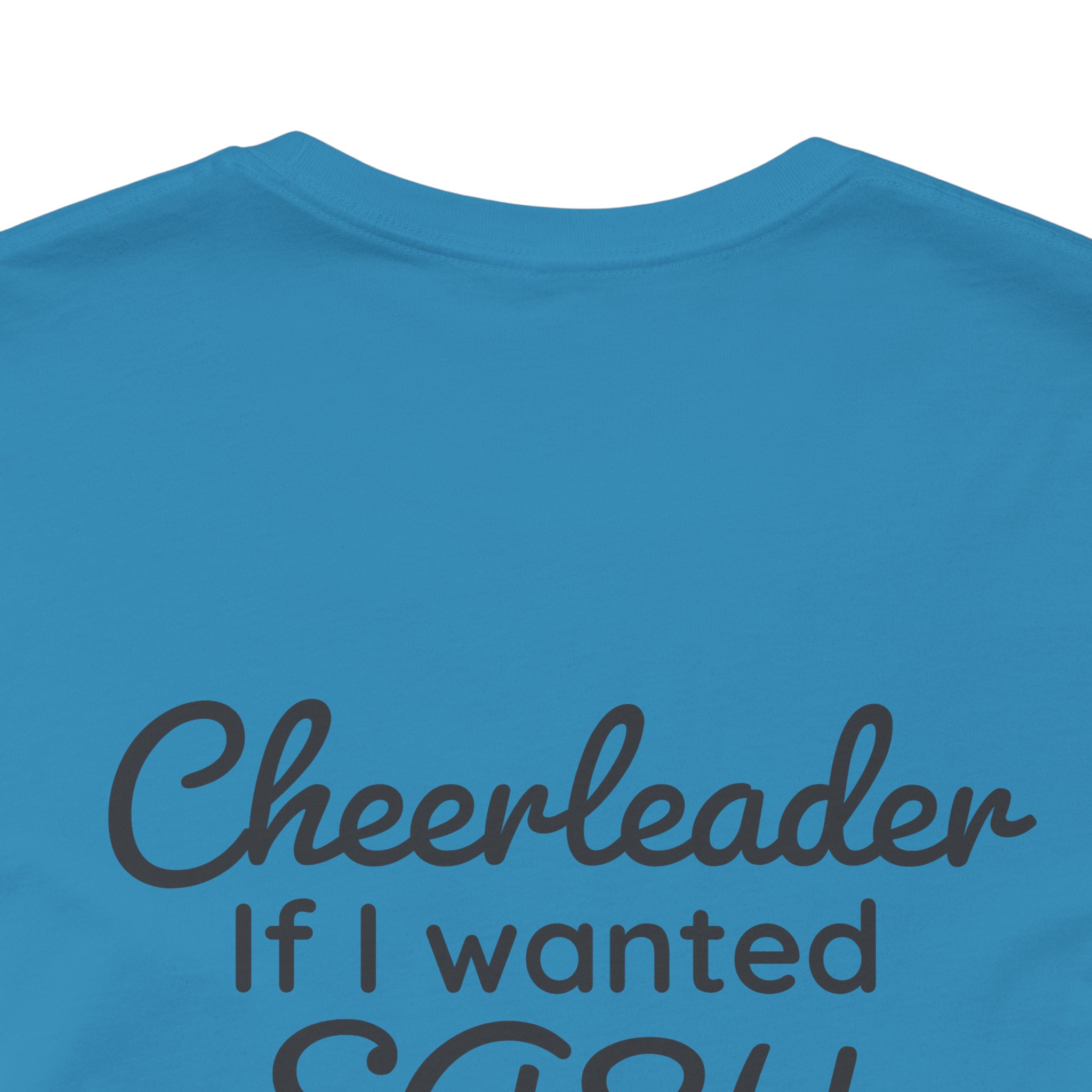 Easy Cheerleader, Unisex Jersey Short Sleeve Tee - Image 2