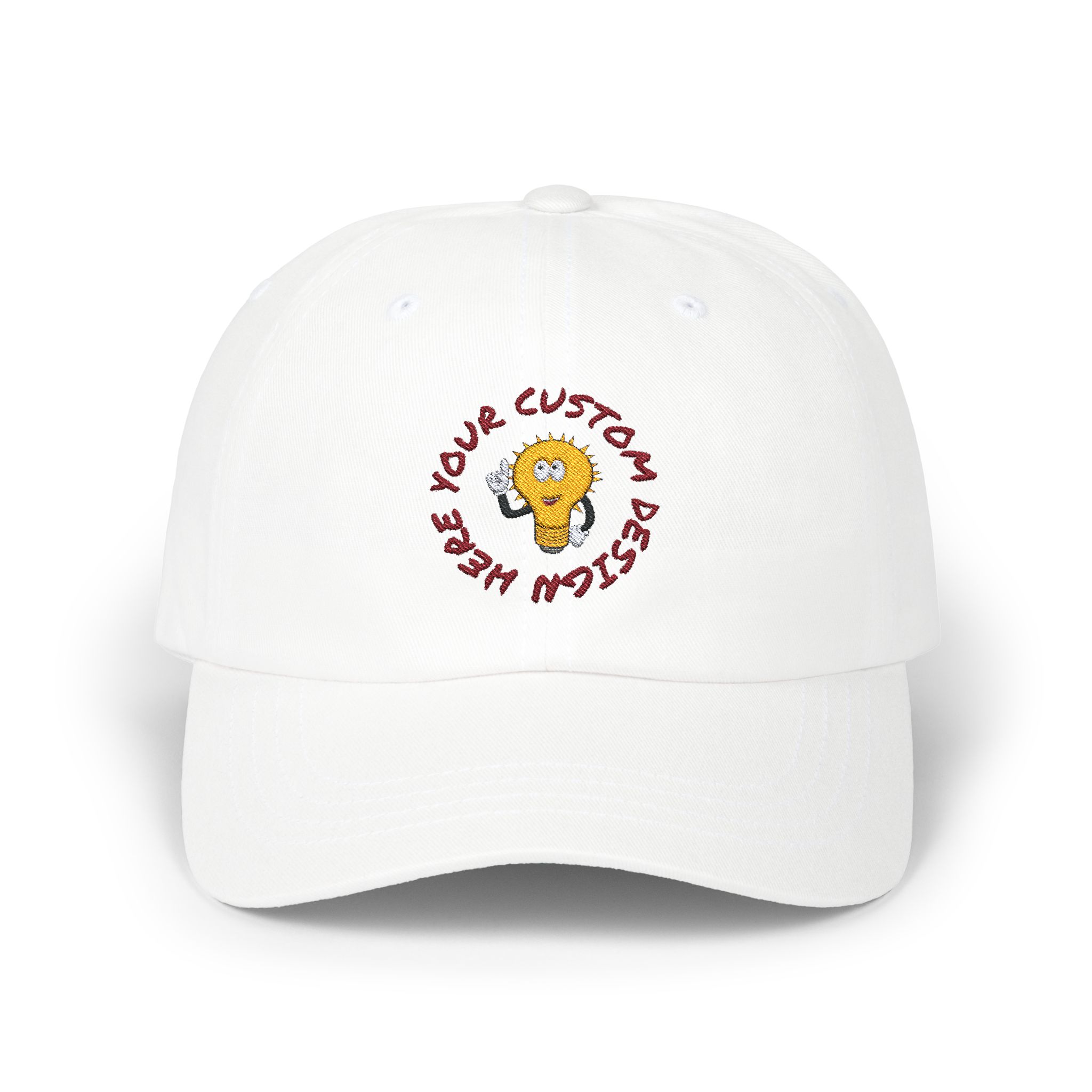 Custom Embroidered Classic Dad Cap - Image 5