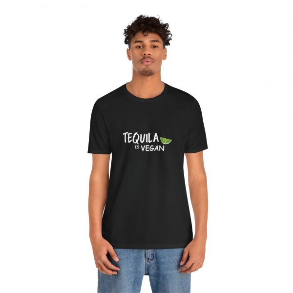 Shirt,  Tequila is vegan, Bella Canvas, Unisex Jersey Short Sleeve Tee - Image 7
