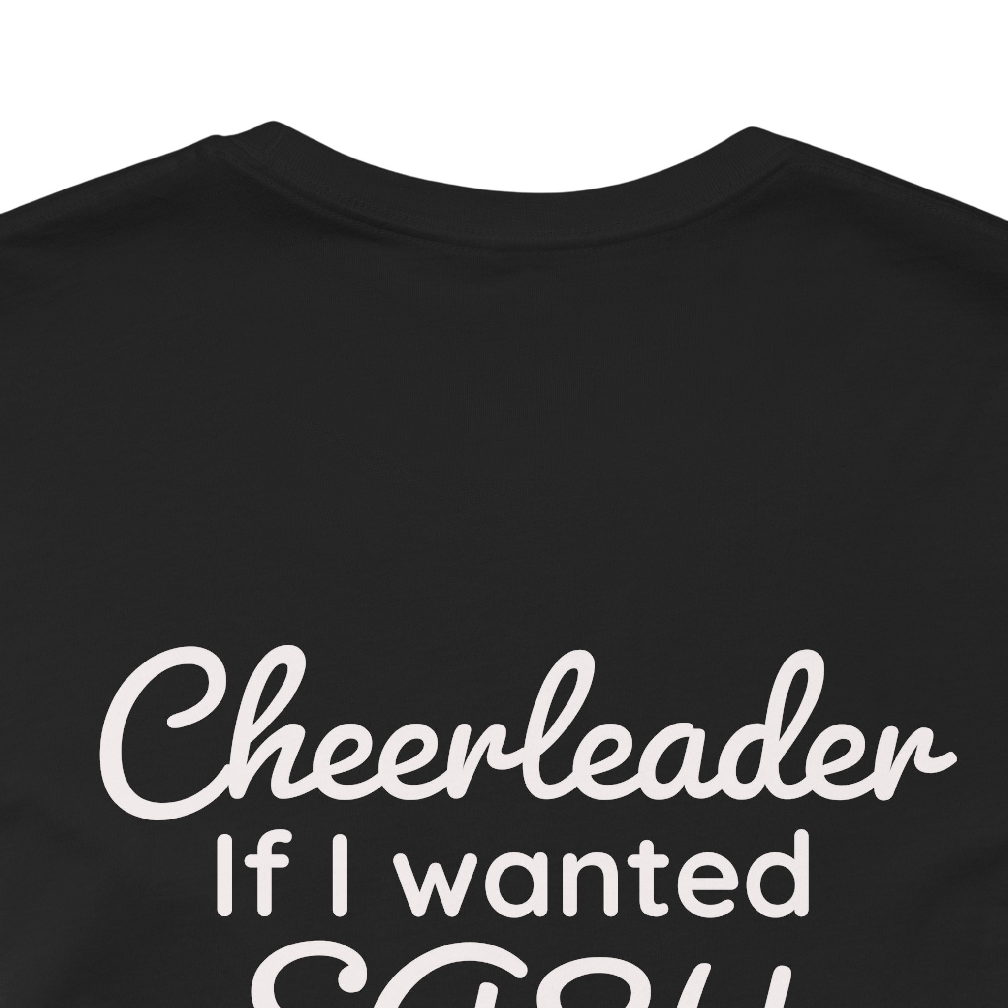 Cheerleader easy Football, Unisex Jersey Short Sleeve Tee - Image 4