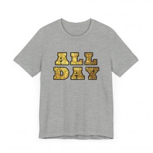 Shirt, All Day, Bold Gold