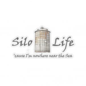 Silo Life, silo, Kiss-Cut Sticker