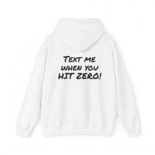 Text me...Hit Zero Unisex Heavy Blend™ Hooded Sweatshirt