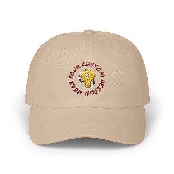 Custom Embroidered Classic Dad Cap - Image 8