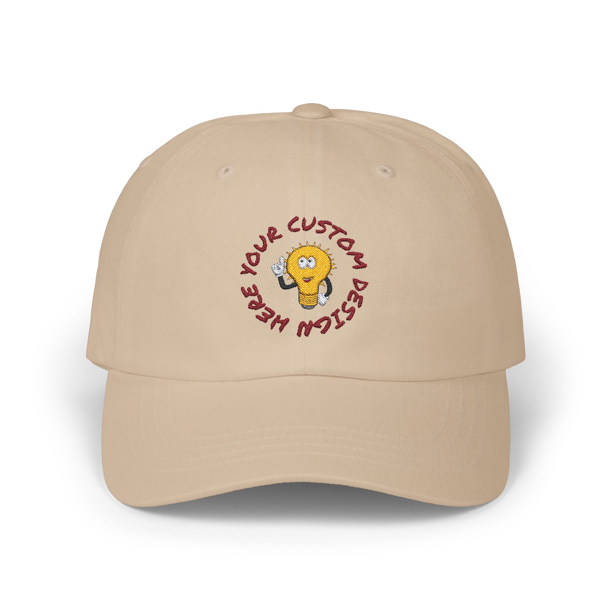 Custom Embroidered Classic Dad Cap - Image 8