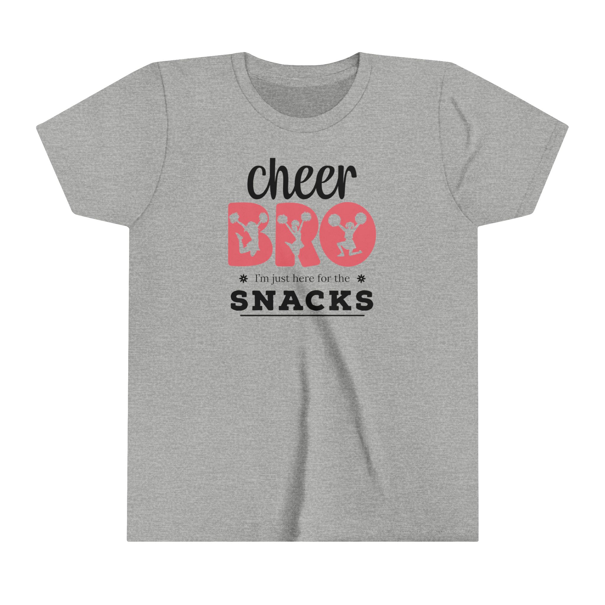 Cheer,Youth, Short Sleeve Tee, Brother 4 Snacks - Image 2