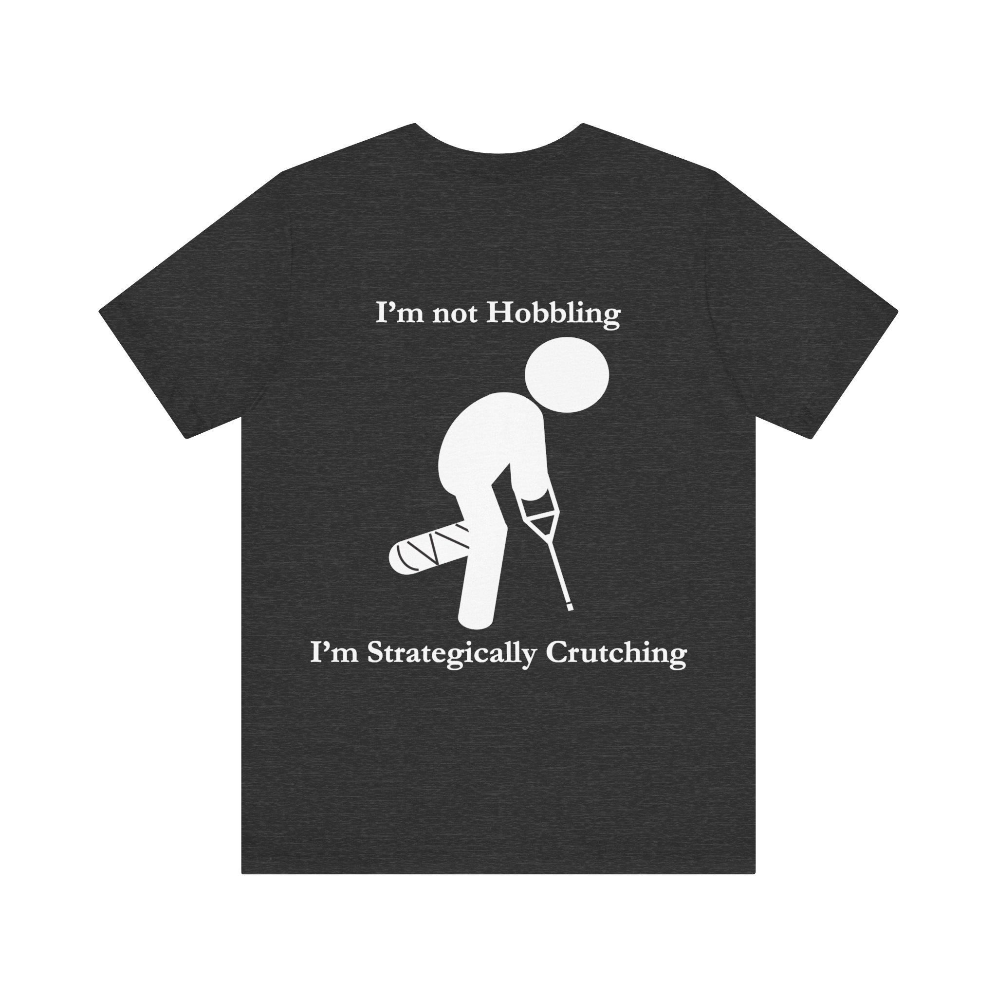 Belle+Canvas, Alt Colors, Backside, Unisex Jersey Short Sleeve Tee, Alt Colors, Strategically Crutching - Image 2