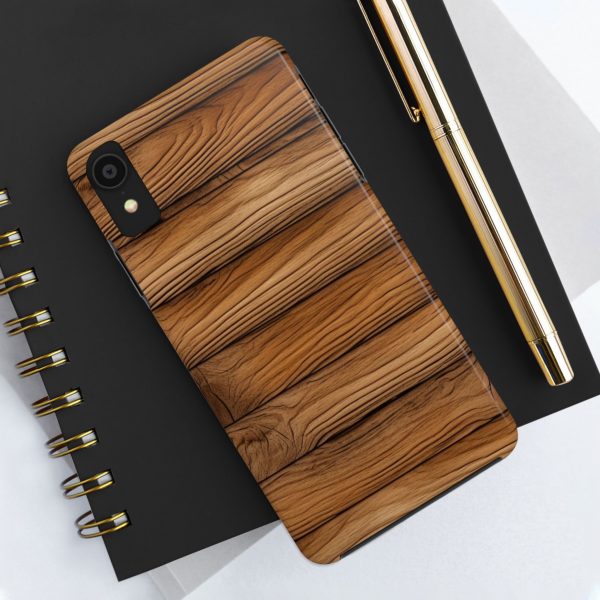 Iphone, Tough Phone Cases, Case-Mate, wood plank 7 - Image 7