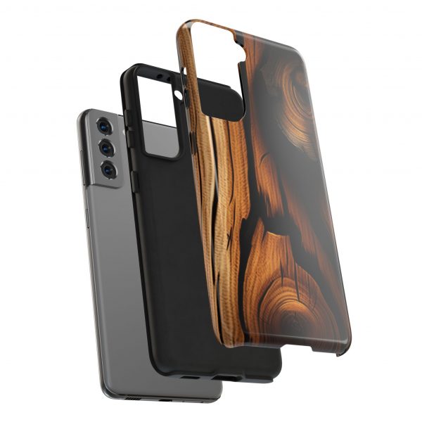 Iphone, Samsung, Tough Phone Cases, Case-Mate, woodgrain 4 - Image 4