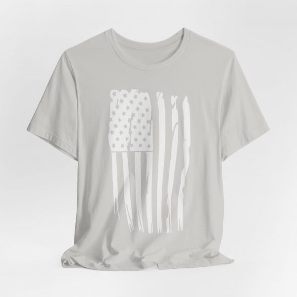 T Shirt, Bella Canvas, Distressed American Flag - Image 8
