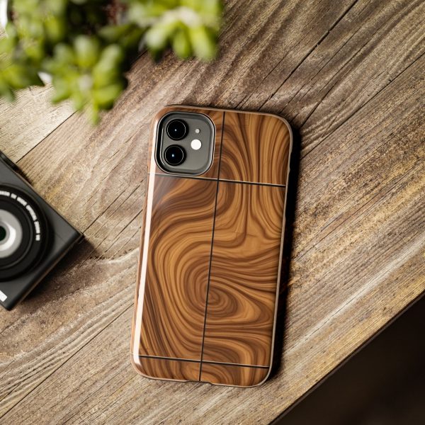 Iphone, Tough Phone Cases, Case-Mate, wood plank 8 - Image 17