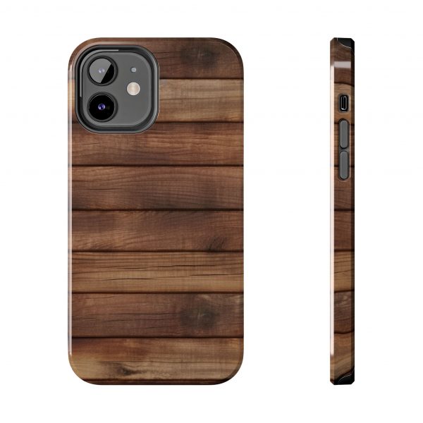 Iphone, Tough Phone Cases, Case-Mate, wood floor 3 - Image 30