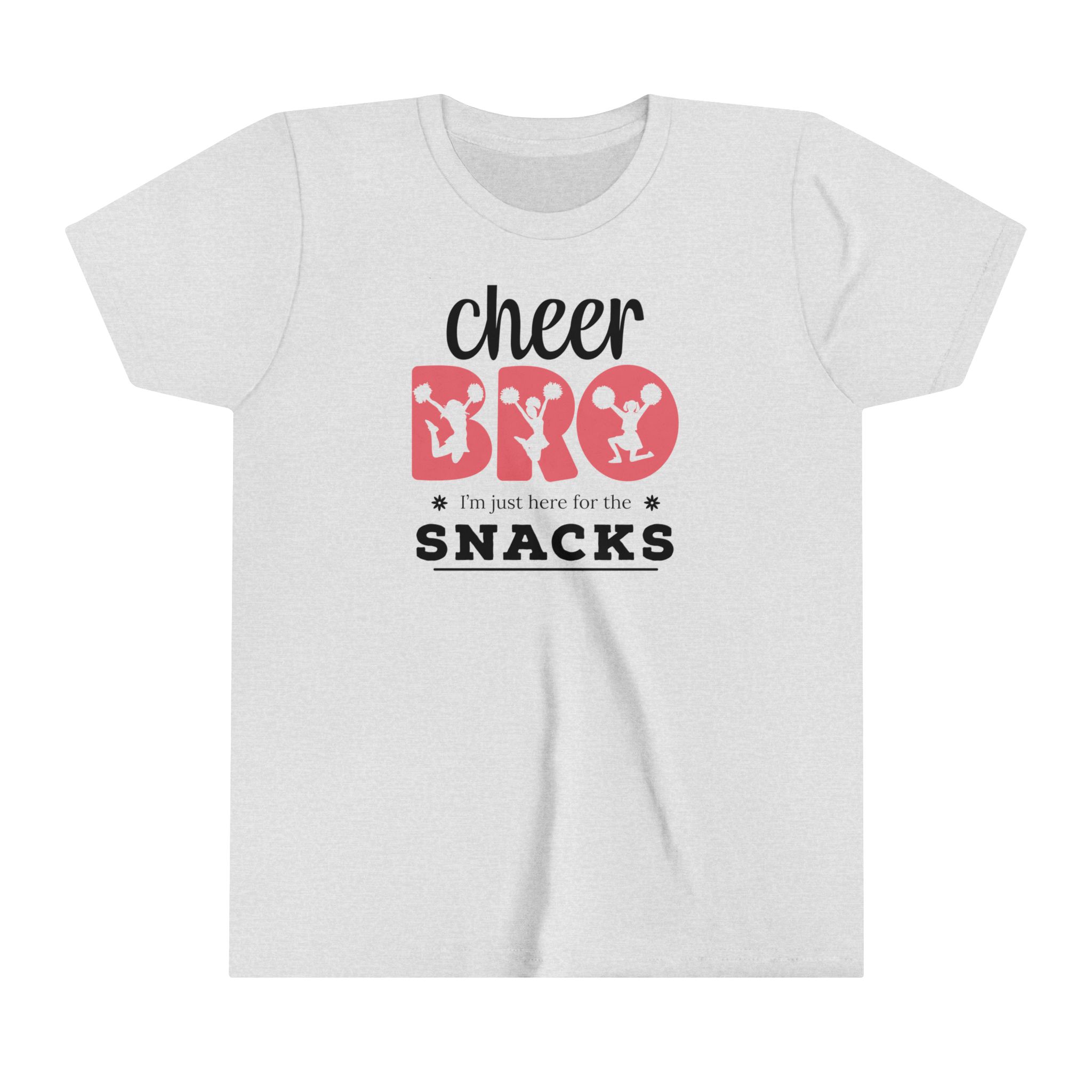 Cheer,Youth, Short Sleeve Tee, Brother 4 Snacks - Image 3