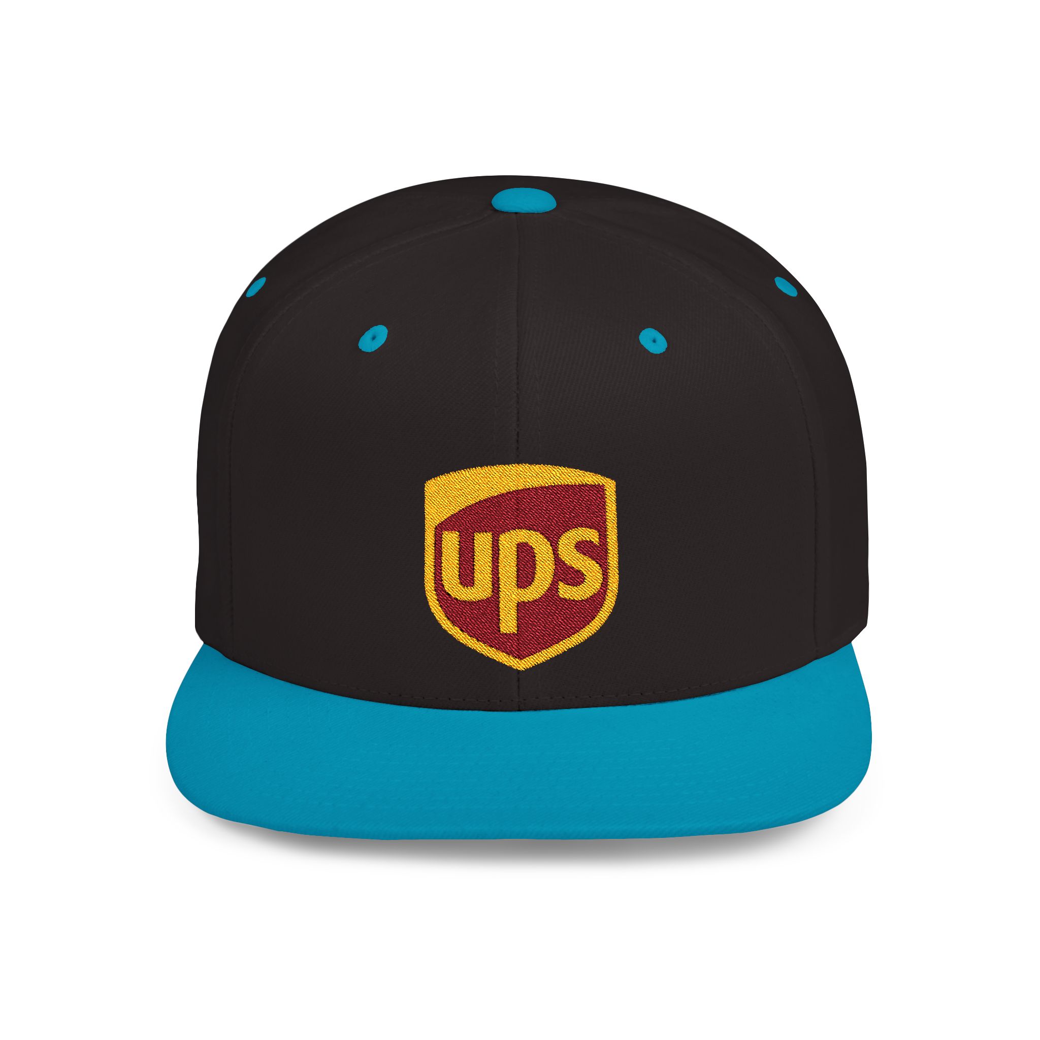 Branded, Embroidered, Flat Bill Snapback - Image 3