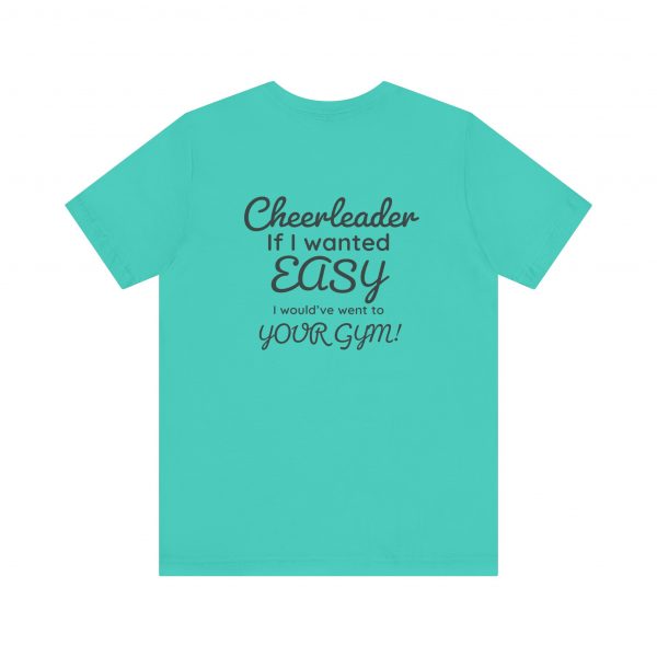 Easy Cheerleader, Unisex Jersey Short Sleeve Tee - Image 9