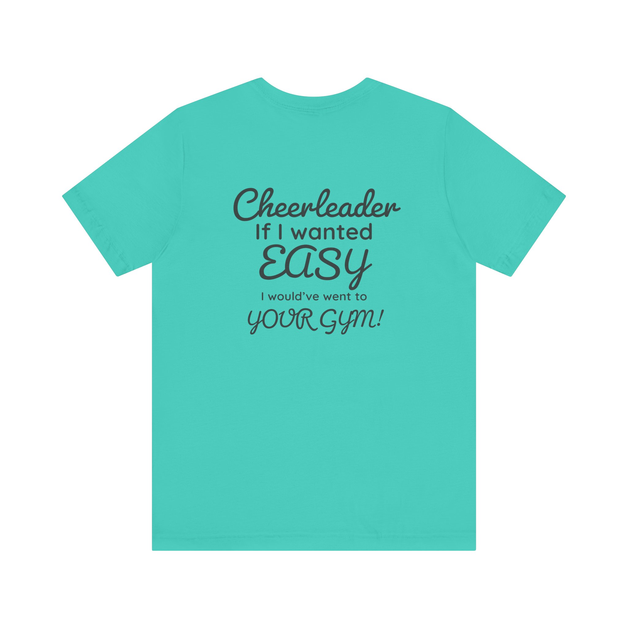 Easy Cheerleader, Unisex Jersey Short Sleeve Tee - Image 9