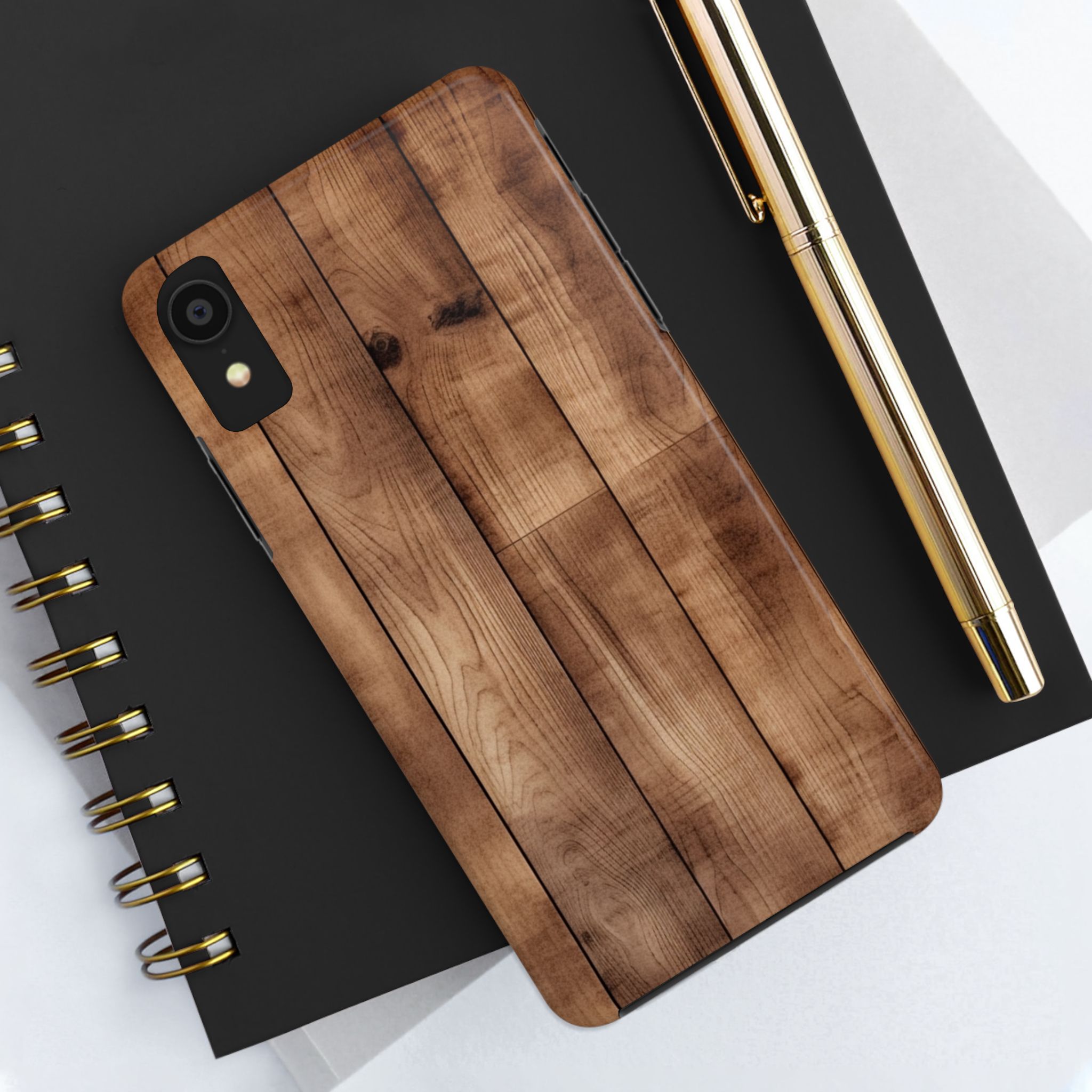 Iphone, Tough Phone Cases, Case-Mate, wood floor 6 - Image 7