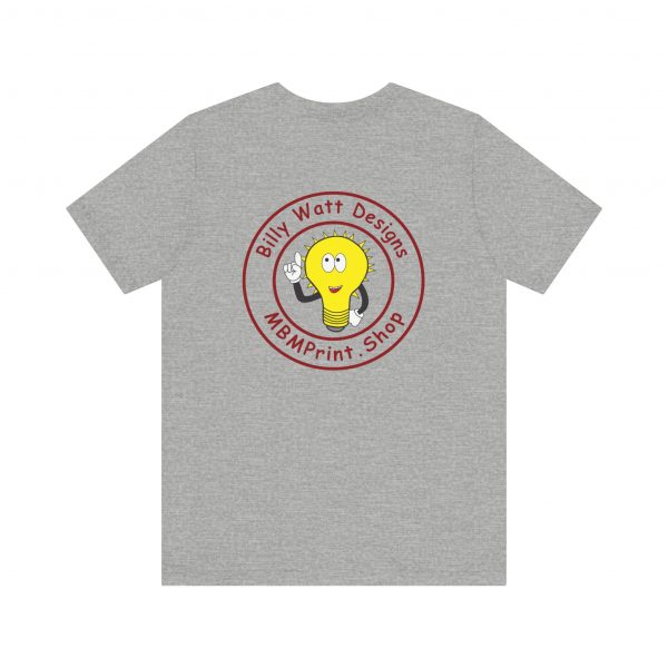 BWD Back Unisex Jersey Short Sleeve Tee