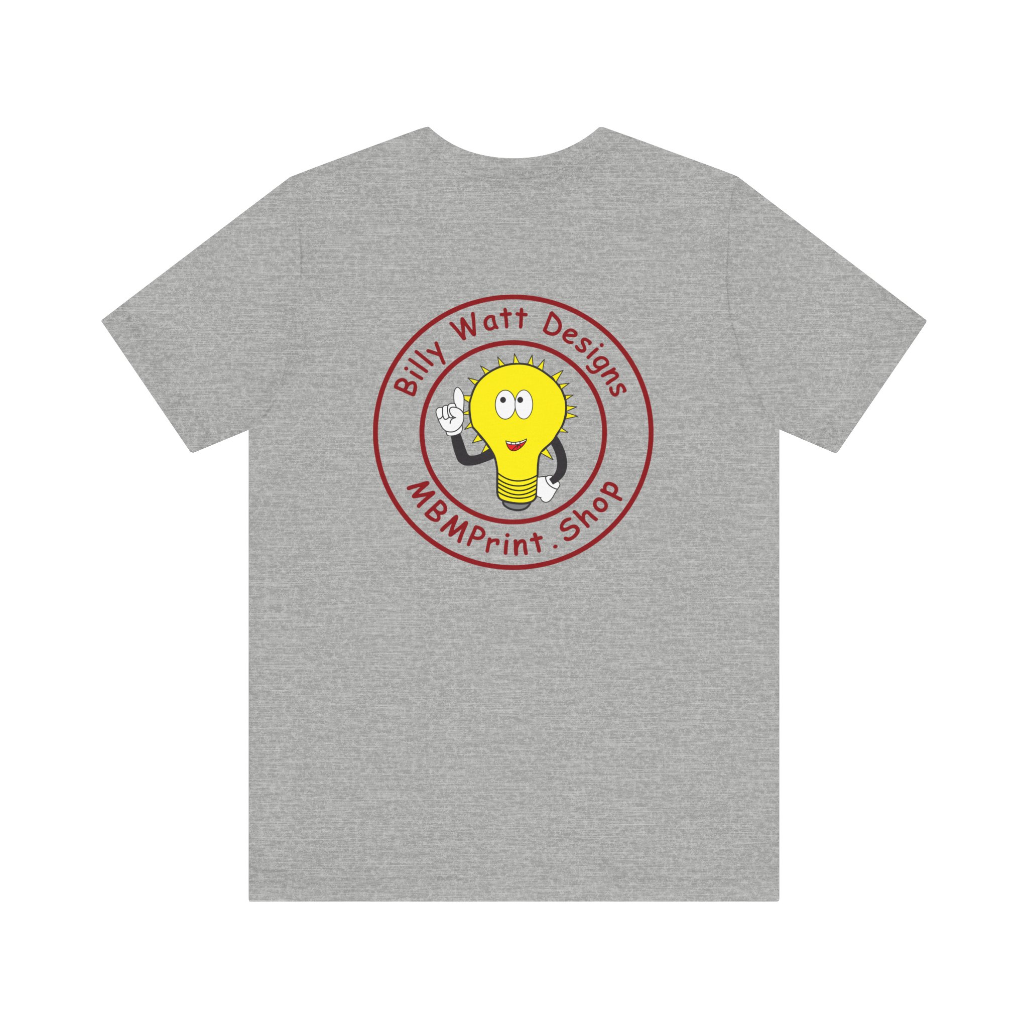 BWD Back Unisex Jersey Short Sleeve Tee